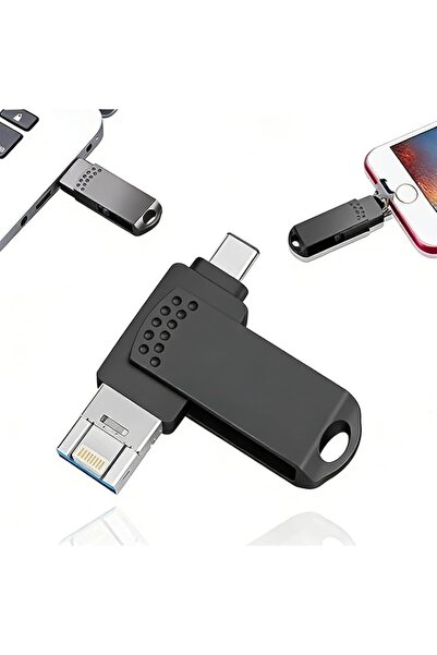 LinJie فلاش USB، ذاكرة تخزين صور 4 في 1 بسعة 1 تيرابايت، نوع C، ذاكرة محمولة،...