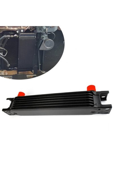 Flexzon Ψυγείο λαδιού αυτοκινήτου 7 σειρών AN10 37 °   Μαύρο FZRAZ620