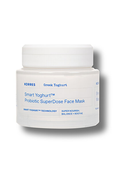 KORRES Smart Yoghurt Probiotic Superdose Face Mask 100 ML - Probiyotik Yoğun ...