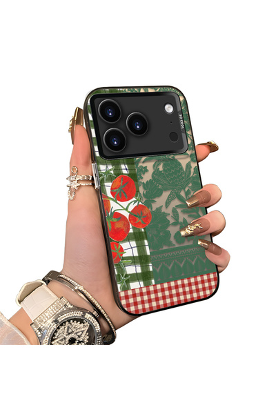 ucuc حافظة هاتف متوافقة مع iPhone 17 Pro Max مصنوعة من الأكريليك الصلب مع لوح...