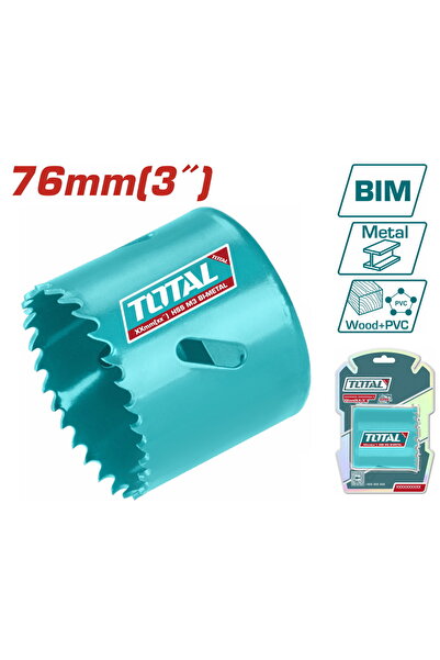 TOTAL Μεταλλικό Ποτηροτρύπανο 76mm (TAC410761)