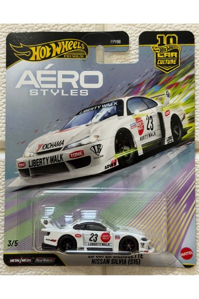 HOT WHEELS Premium Aero Styles LB Super Nissan Silvia