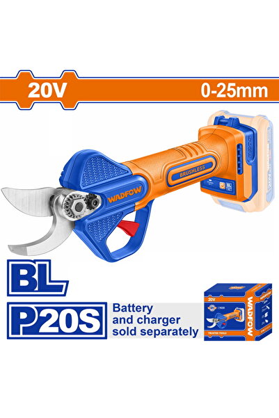WADFOW Κλαδευτήρι 25mm Li-ion 20V μπαταρία SOLO (WJFP525)