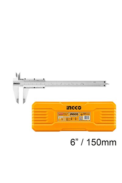 Ingco INOX Παχύμετρο 150mm (HVC01150)