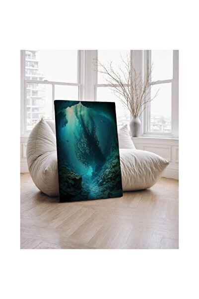 Generic Brand Tablou canvas 40x60 cm Dormitor, Living, Bucatarie, Pestera sub...