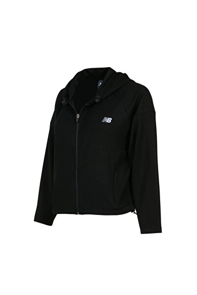 New Balance Kadın Fermuarlı Sweatshirt 26k Wnj3622 Siyah