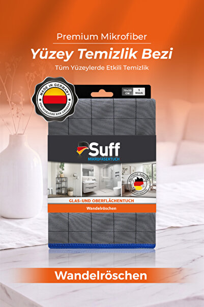 Suff Wandelröschen Mikrofiber Büyük Boy Cam Balkon ve Teras Camı Temizlik Bez...