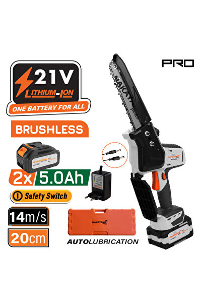 Nakayama Pro NAKAYAMA 21V Σετ Αλυσοπρίονου Κλαδέματος Μπαταρίας (EC1520)