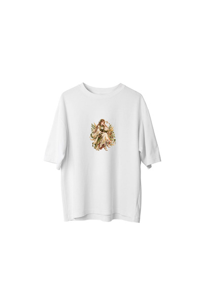 OVERSIZE TASARIM BAŞAK BURCU HEDİYE TSHİRT