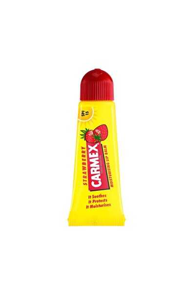 Carmex Karmes Lip Balsam 10 g with Strawberries and Sun Protection 15