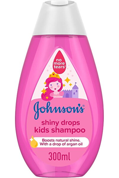 Johnson's Baby شامبو أطفال شايني دروبس 300 مل، تركيبة لطيفة خالية من الصبغات ...