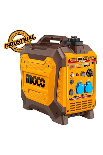 Ingco Γεννήτρια Inverter Βενζίνης Τύπου Βαλίτσας 3.2kW 4kVA 4HP (GEI35006)