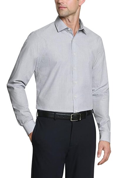 Kenneth Cole New York قميص رجالي من كينيث كول غير مدرج في القوائم، بقصة ضيقة،...