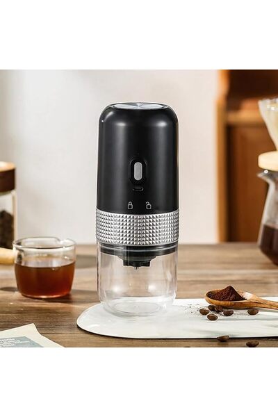 GENERAL BAWABA Electric Burr Coffee Grinder, Portable Rechargeable Coffee Bea...