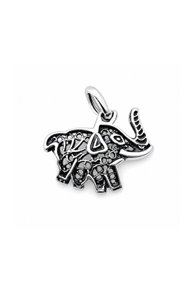 Flippy Pandantiv din Argint 925, Jolie Silver, Model Elefant, Design Filigran...