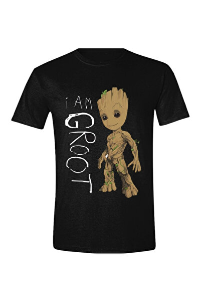 Pcmerch Marvel: Guardians of the Galaxy - I Am Groot Μπλουζάκι με Μαύρα Σχέδι...