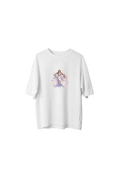 OVERSIZE TASARIM TERAZİ BURCU HEDİYE TSHİRT