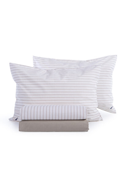 Nef Nef Homeware Nautica Nau Coast Σετ Σεντόνια Διπλά Εκρού 200x270