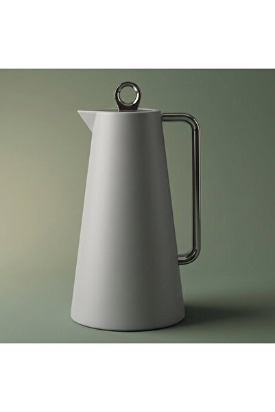 Glory Thermos, 1 Liter, Glass Inner Liner, Silver Handle, Press-button Lid - ...