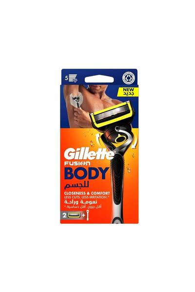 Gillette Gillette Emoss Fusion Body Razor for Smoothness and Comfort with Han...