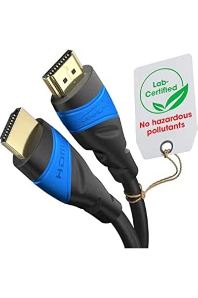 KABELDIREKT – كابل 4K HDMI – 4 م (4 ك عند 60 هرتز- تجربة الدقة العالية الفائق...