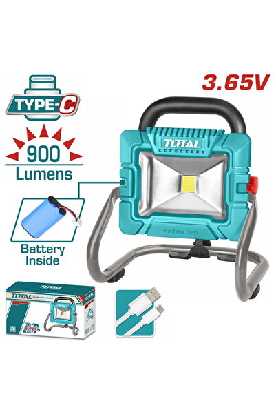 TOTAL Προβολέας LED μπαταρίας Li-ion 3.6V Τύπου C (TRLF4415)