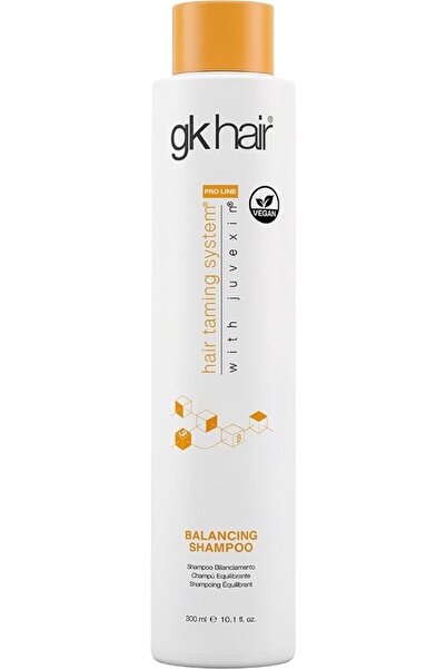 GK HAIR شامبو كيراتين عالمي للتوازن 10.1 أونصة سائلة للشعر الجاف والتالف والد...