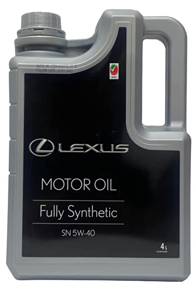 Lexus Fully Synthetic Motor Engine Oil SN 5W-40 (4Liter) For Audi Mercedes BMW Toyota