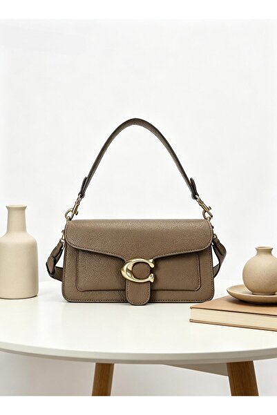 Vocational Coach Tabby 26 Polished Pebble Leather Top Handle Shoulder Bag Dar...