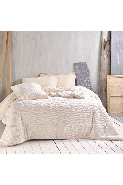 rythmos Quilt - Blanket Lotus Ecru Ημίδιπλο