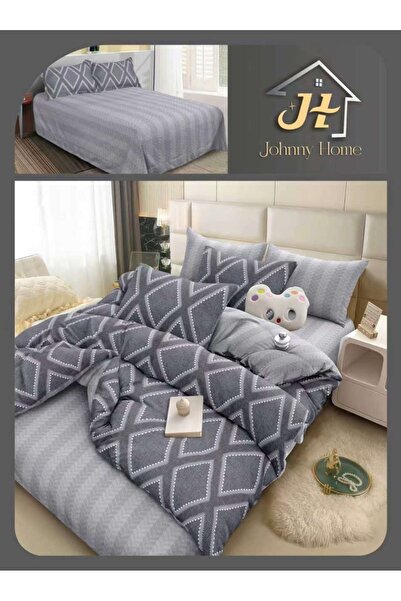 elegant home pucioasa Premium Satin Cotton Duvet Cover Set 4 Pieces SA54