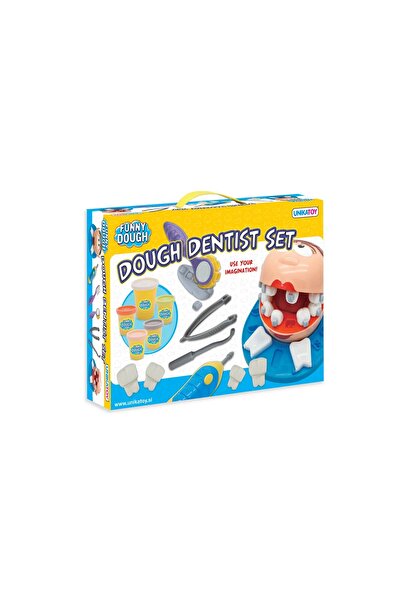Unika Set de modelaj Unikatoy Dentist 902313 cu 5 cutii și accesorii