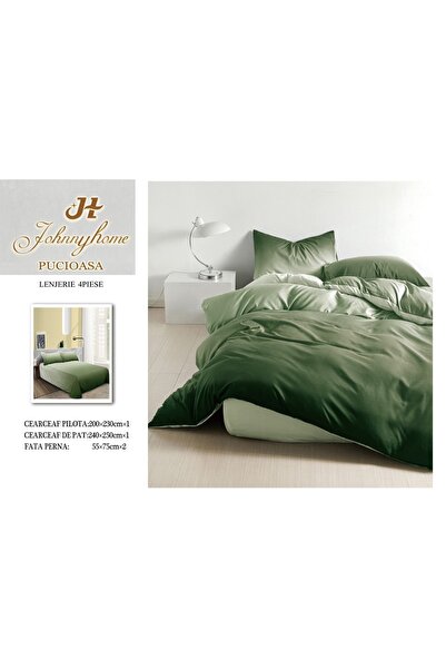 elegant home pucioasa Premium Satin Cotton Duvet Cover Set 4 Pieces SA27