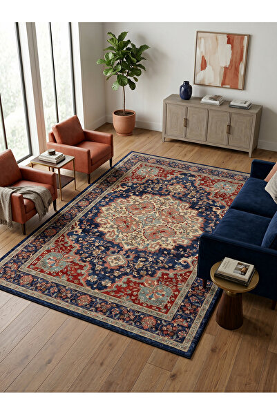 Rose'n Home ARTE VN110 Vintage Klasik Desenli Renkli Dekoratif Salon Mutfak K...