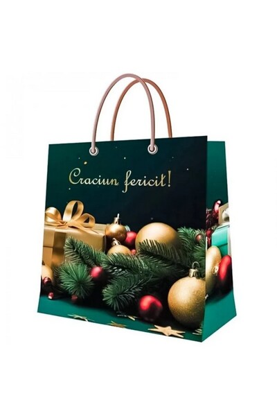 INATECH Set 5 Pungi pentru Cadouri de Craciun, Aspect Lucios, 235 x 240 x 100...