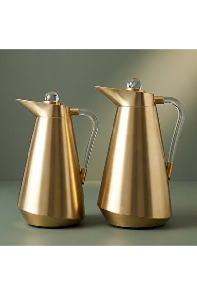 Alsaif Gallery Tarif Al Saif Gallery Thermos Set, 1/0.7 Liter, Glass Inner Co...