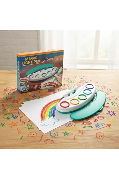 DubaiGallery Magic Light Pen Drawing Kit for Children, Innovative Color Chang...