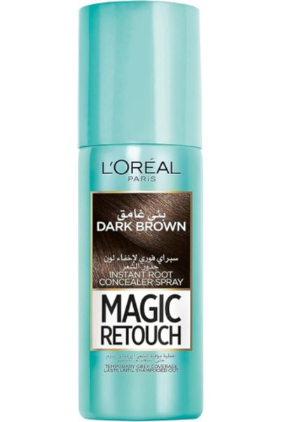 L'Oreal Paris لوريال ماجيك ريتاتش سبراي إخفاء الشعر الأبيض بني داكن