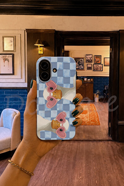 DoaCase iPhone 17 Uyumlu Bebek Mavisi Renkli Lansman Telefon Kılıfı