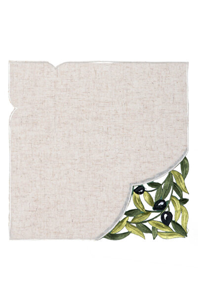 Silk Fashion Πετσέτα φαγητού 2353 (45cm x 45cm) μαύρο ελιά