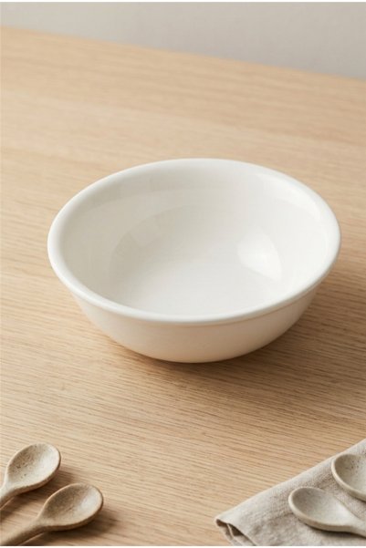 rinart Valencia Salad Bowl Thick Edged 16cm Cream
