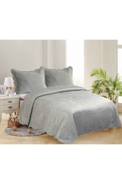 Silk Fashion ΥΠΕΡΑΠΑΛΟ ΚΟΥΒΕΡΤΟ ΚΡΕΒΑΤΙΟΥ LAHOURI (220cm x 240cm + 2 x 50cm x...
