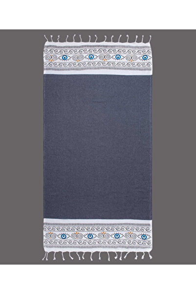 Silk Fashion Πεστεμάλ nkp554 (90cm x 180cm) μπλε -