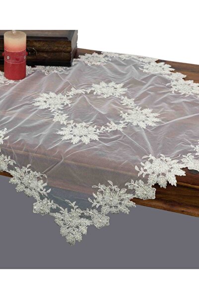 Silk Fashion Τετράγωνο (85εκ. X 85εκ.) YL2016 λευκό