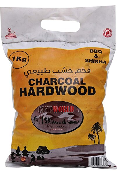 CAMPWORLD HARDWOOD BBQ CHARCOAL 1 KG