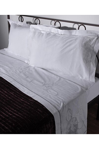 Silk Fashion ΣΕΝΤΟΝΙ 415/37 ΤΡΙΩΝ ΤΕΜΑΧΙΩΝ (225ΕΚ X 270ΕΚ) ΛΕΥΚΟ -
