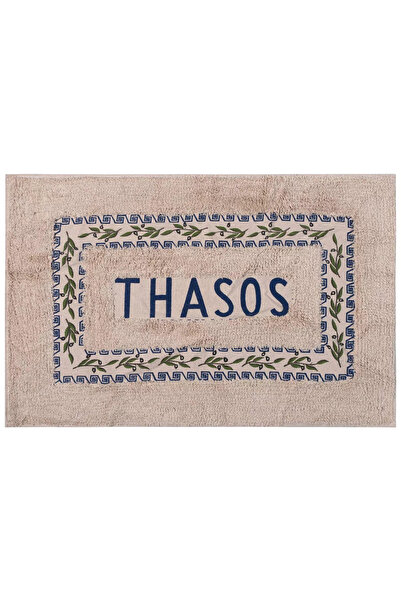 Silk Fashion Χαλάκι Ελαιόλαδος Θάσσος (50εκ x 80εκ) μπλε