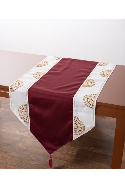 Silk Fashion Τραβέρσα (50εκ x 145εκ) 612 XM-45 Μπορντό