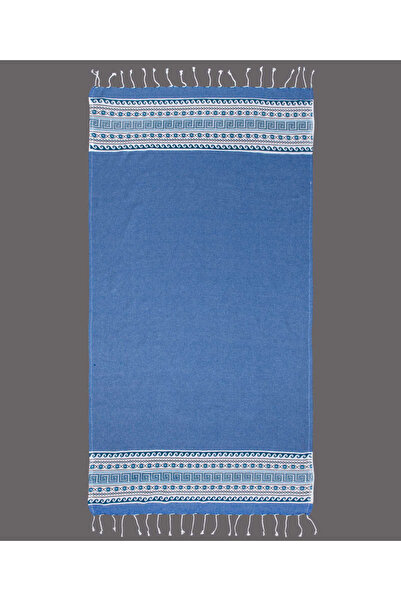 Silk Fashion Πεστεμάλ nkp555 (90εκ x 180εκ) βασιλικό μπλε