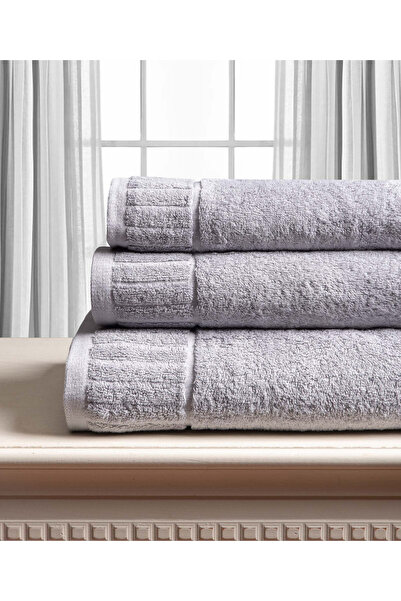 Silk Fashion Βαμβακερή πετσέτα MELODY 600gsm (75cm x 150cm) ανοιχτό γκρι